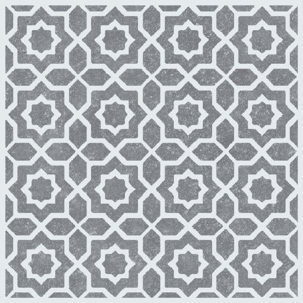 DC-FIX - Dalles Murales Adhésives Wall Tiles Lina Gris 15.25x15.25cm Boite de 6