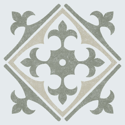 DC-FIX - Dalles Murales Adhésives Wall Tiles Nadia Vert 15.25x15.25cm Boite de 6