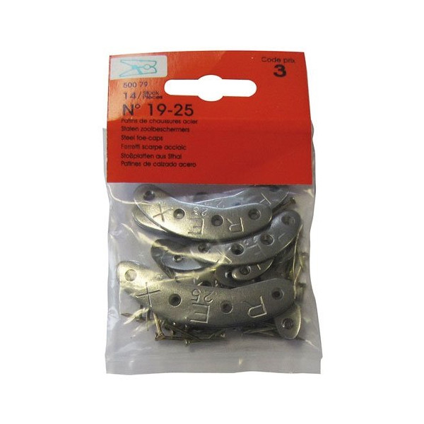 VYNEX - Fers de chaussures 19 à 25mm