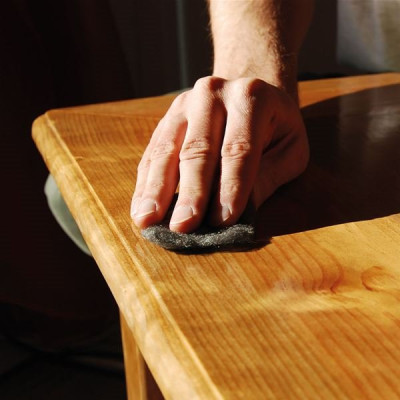 LAINE ACIER TAMPON 000 8X7GR LIBERON (Vendu par 1)