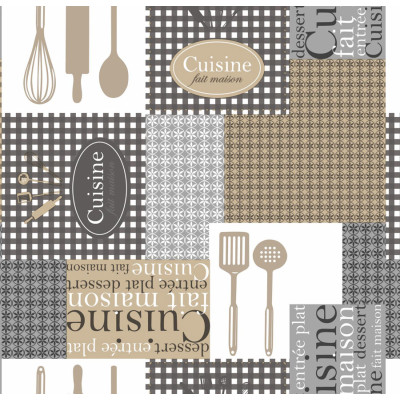 ACCESS DECO - Toile Cirée Déco Charlotte 140cm x 20m