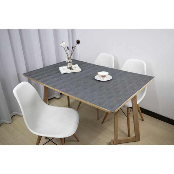 ACCESS DECO - Protège Table Imprimé Harmony Gris 140cm x 20m