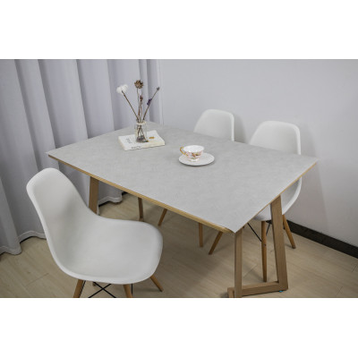 ACCESS DECO - Protège Table Imprimé Harmony Beige 140cm x 20m