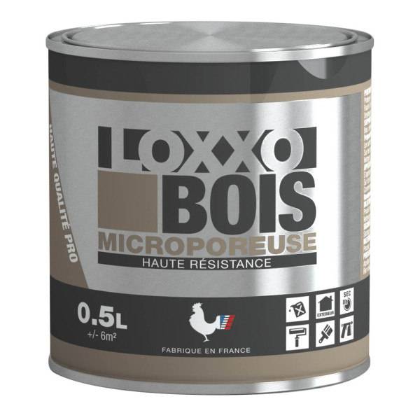 LOXXO - Laque Bois Microporeuse Haute Résistance 0.5L
