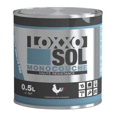 LOXXO - Peinture Sol Monocouche Haute Résistance 0.5L