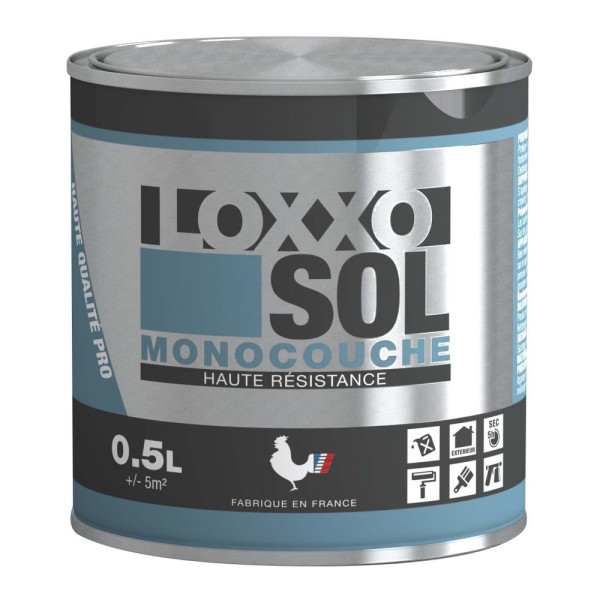 LOXXO - Peinture Sol Monocouche Haute Résistance 0.5L
