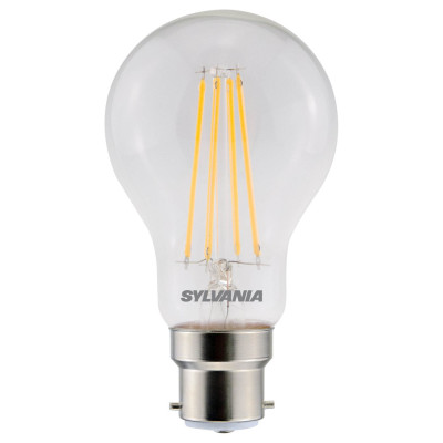 SYLVANIA - Ampoule Transparente Classic Poire LED B22 7W 806 lm Blanc Chaud Dimmable