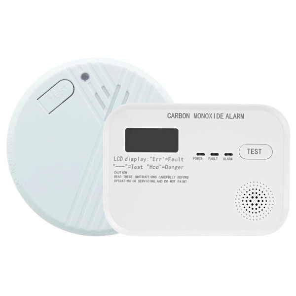 PROFILE - Lot Détecteur de Fumée 1A 9V et Monoxyde de Carbone 1A 3AA