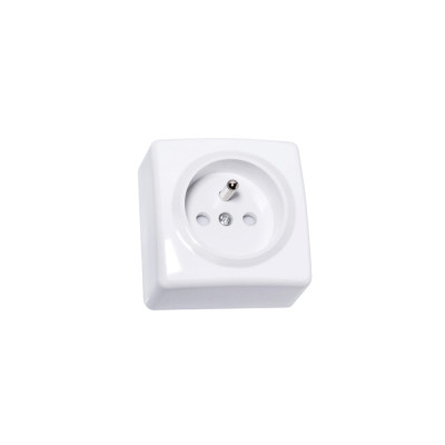 PROFILE - Prise en Saillie Avec Terre Apparente Blanche