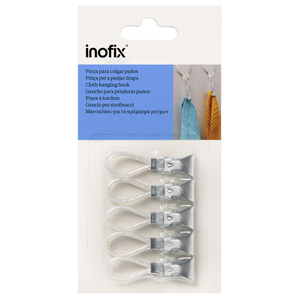 INOFIX - Pince à Torchon x5