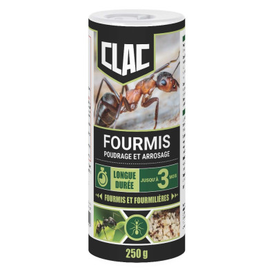 PROTECTA - Clac Insecticide en Poudre Anti-Fourmis 250 g TP18