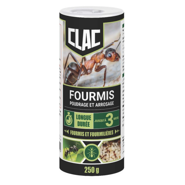 PROTECTA - Clac Insecticide en Poudre Anti-Fourmis 250 g TP18