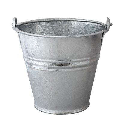 NOGENT 3 ETOILES - Seau de Ménage Acier Galvanisé à Chaud 10L