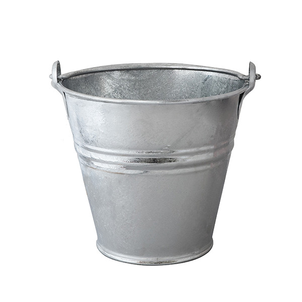 NOGENT 3 ETOILES - Seau de Ménage Acier Galvanisé à Chaud 10L