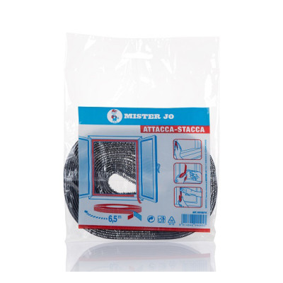 GEKO - Bande Velcro Auto-Agrippant Pour Moustiquaire 6.5 m