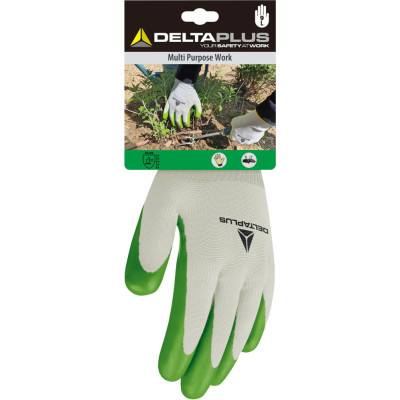 DELTA PLUS - Paire de Gants Multi-Travaux DPVE733 Vert