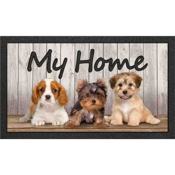 EUROFLOCK DIVISION - Tapis Format Classic My Home Chiots 40 x 68 cm