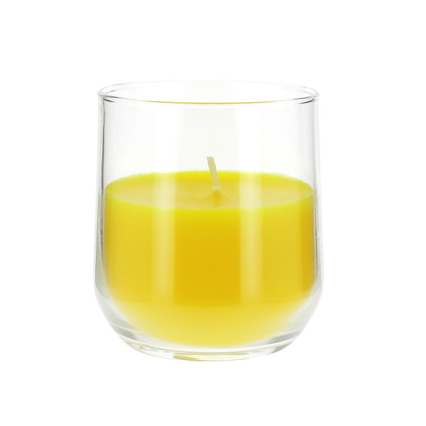DEVINEAU - Bougie Verre Bahamas Citronnelle Anti-Moustiques 74x80mm