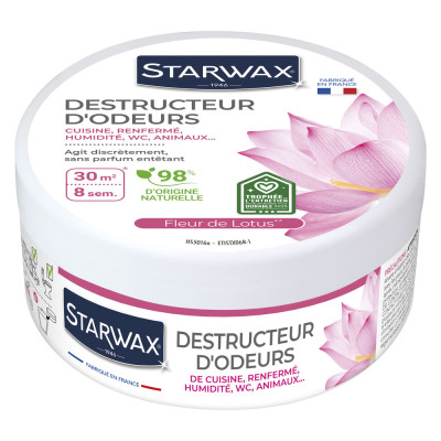 STARWAX - Destructeur Dodeurs Fleur de Lotus 300 g