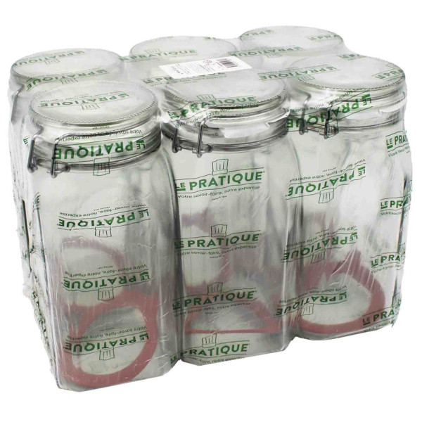 LE PRATIQUE - Bocaux Carrés Le Pratique 1.4L Ø85 mm