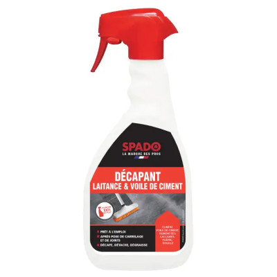 SPADO - Décapant Laitance et Voile de Ciment 500 ml