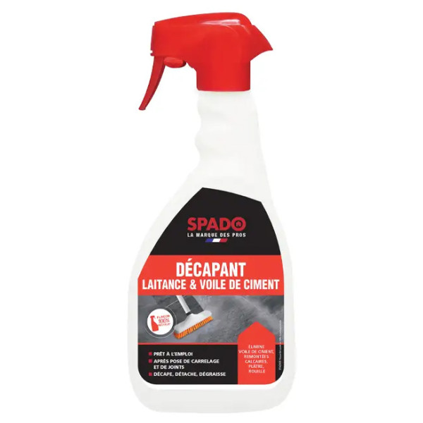 SPADO - Décapant Laitance et Voile de Ciment 500 ml