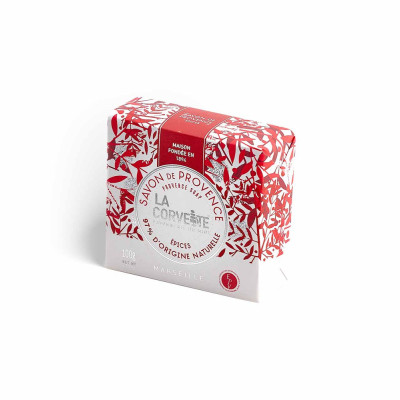 LA CORVETTE - Savon de Provence Aux Épices de Noël 97% Naturel 100 g