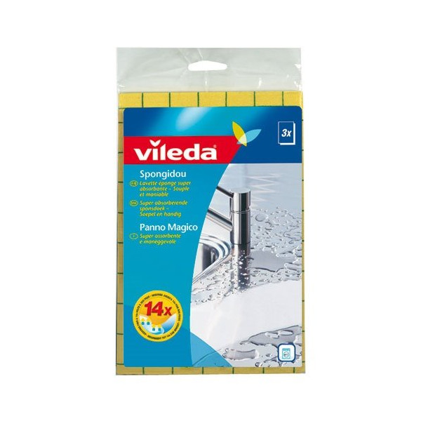 VILEDA - Essuie tout spongidou x3