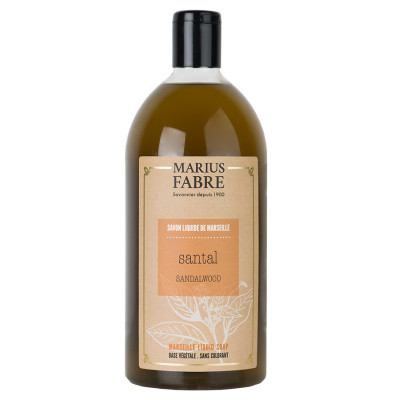 MARIUS FABRE - Savon Liquide de Marseille Santal 1L