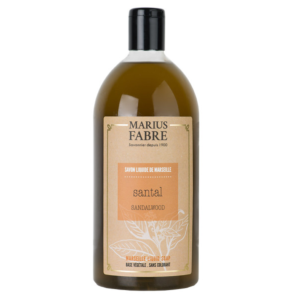 MARIUS FABRE - Savon Liquide de Marseille Santal 1L
