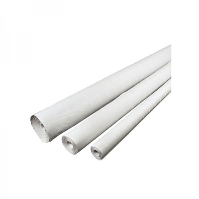 PUBLI EMBAL - Nappe Papier Damassé Blanche