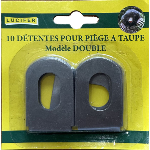 LUCIFER - Carte De 10 Détentes Pour Piège à Taupe