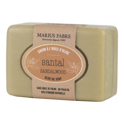 MARIUS FABRE - Savonnette à LHuile DOlive Santal 100 g