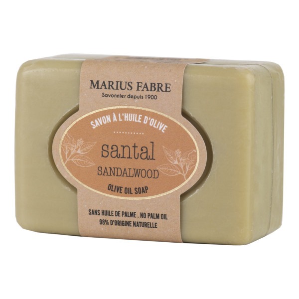 MARIUS FABRE - Savonnette à LHuile DOlive Santal 100 g