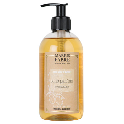 MARIUS FABRE - Savon Liquide de Marseille Non Parfumé 400 ml