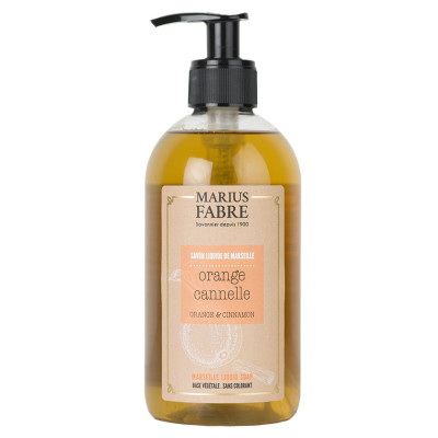 MARIUS FABRE - Savon Liquide de Marseille Orange Cannelle 400 ml