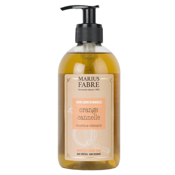 MARIUS FABRE - Savon Liquide de Marseille Orange Cannelle 400 ml