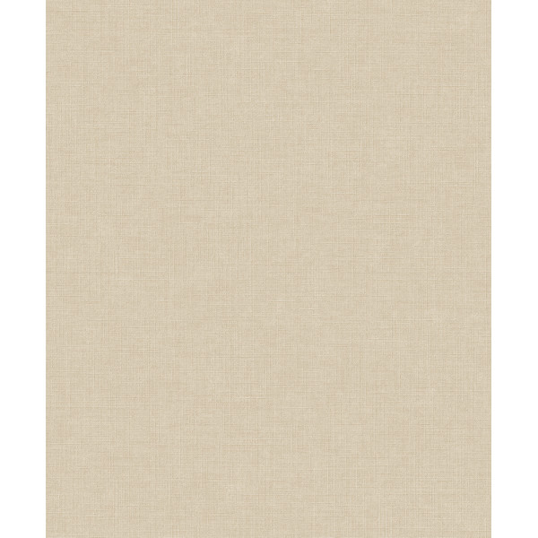 DECORAMA - A71005 - Papier Peint Vinyle Sur Intissé Uni Solena Beige Foncé