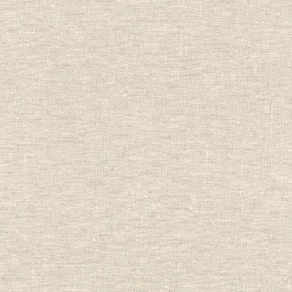 DECORAMA - 690712 - Papier Peint Vinyle Uni Lin Crème Clair
