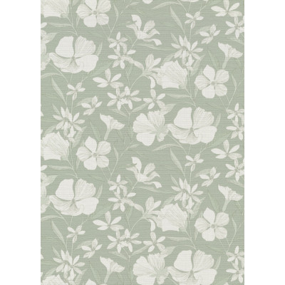DECORAMA - 10519-07 - Papier Peint Vinyle Grainé Sur Intissé Brise Vert Celadon