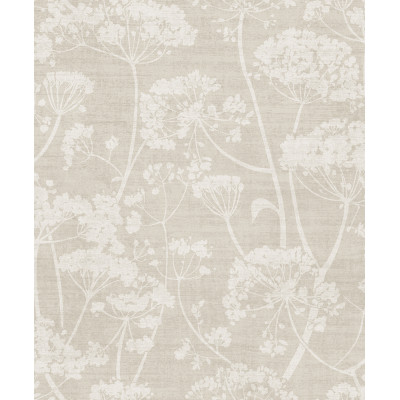 DECORAMA - 204901 - Papier Peint Vinyle Intissé Cow Parsley Beige