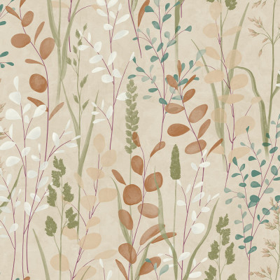 DECORAMA - A76201 - Papier Peint Vinyle Intissé Galia Rose