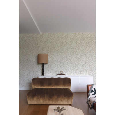 DECORAMA - A71401 - Papier Peint Vinyle Intissé Calluna Or