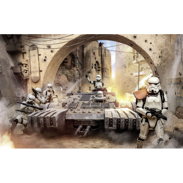 KOMAR - Papier Peint Panoramique Star Wars Tanktrooper 400 x 250 cm