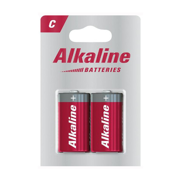Alkaline - Piles Alcalines LR14/C Blister de 2