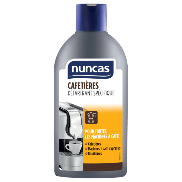 NUNCAS - Nettoyant Détartrant Cafetières 250 ml