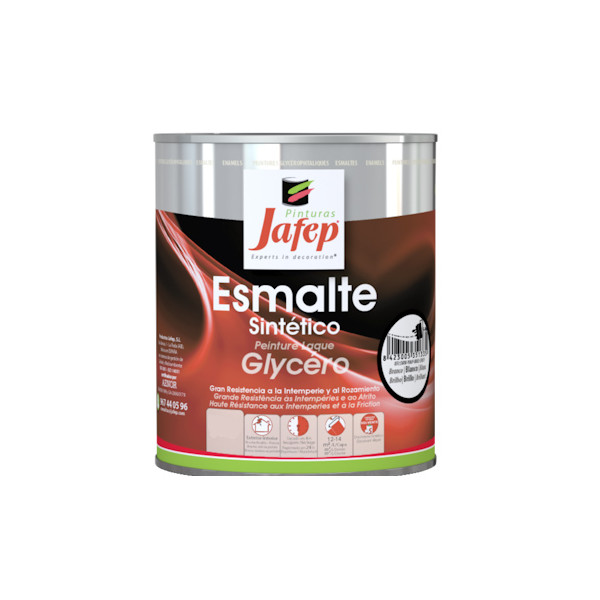 JAFEP - Peinture Laque Esmalte Sintético Glycéro Brillante 125 ml