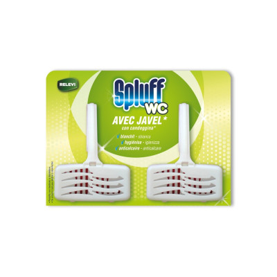 SPLUFF - Blocs WC Javel 2 x 40 g