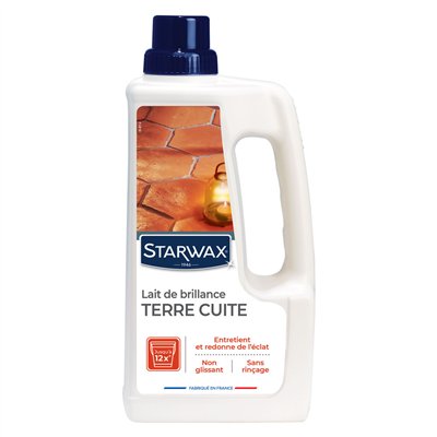 STARWAX - Lait de Brillance Tomettes et Terres Cuites 1L