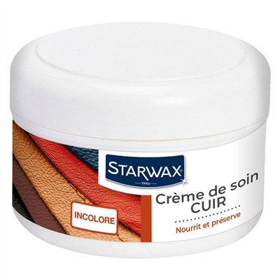 STARWAX - Creme de soin cuir 150ml incolore